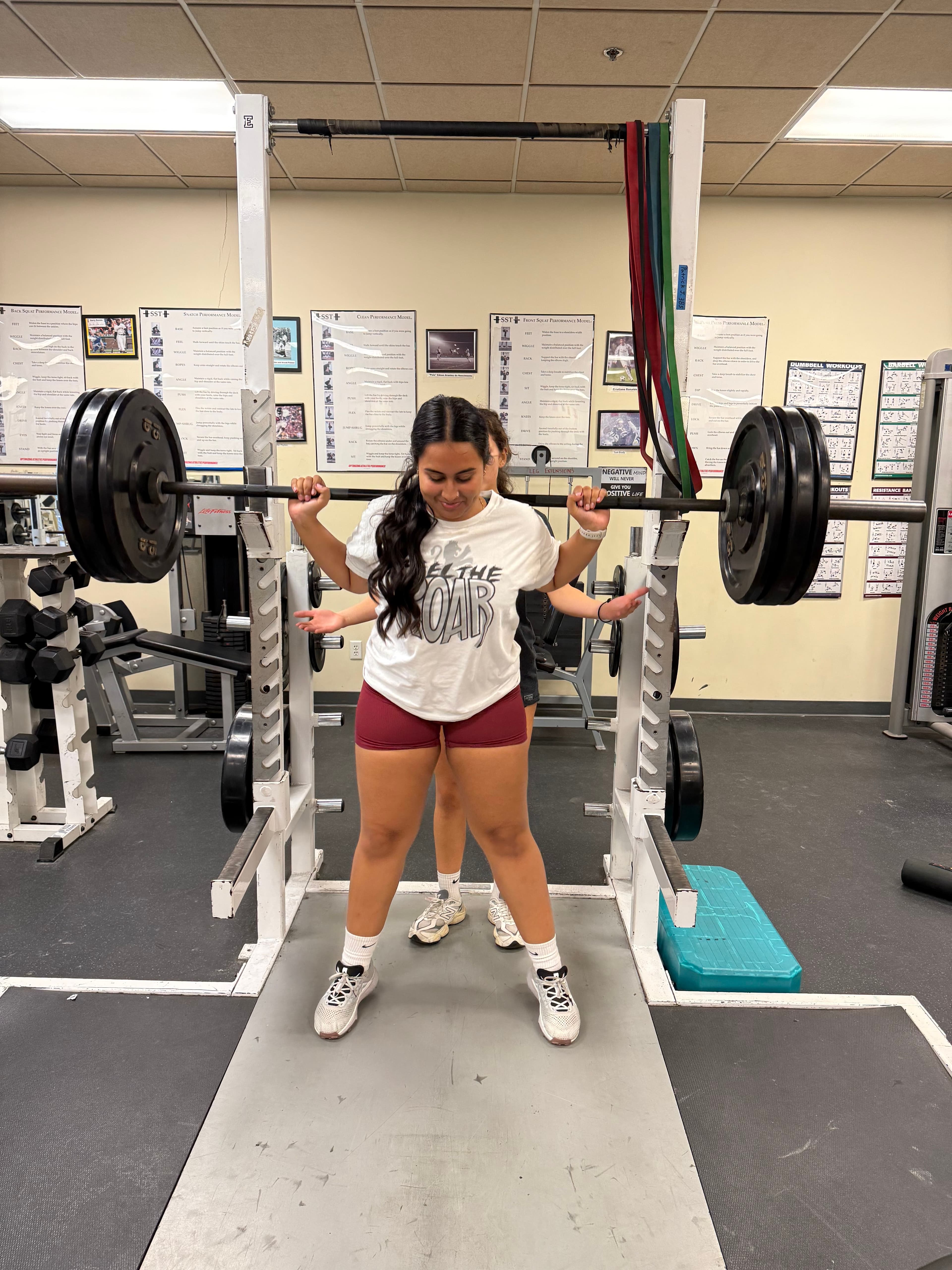 Girls Get Gains members training in the weight room, photo 3